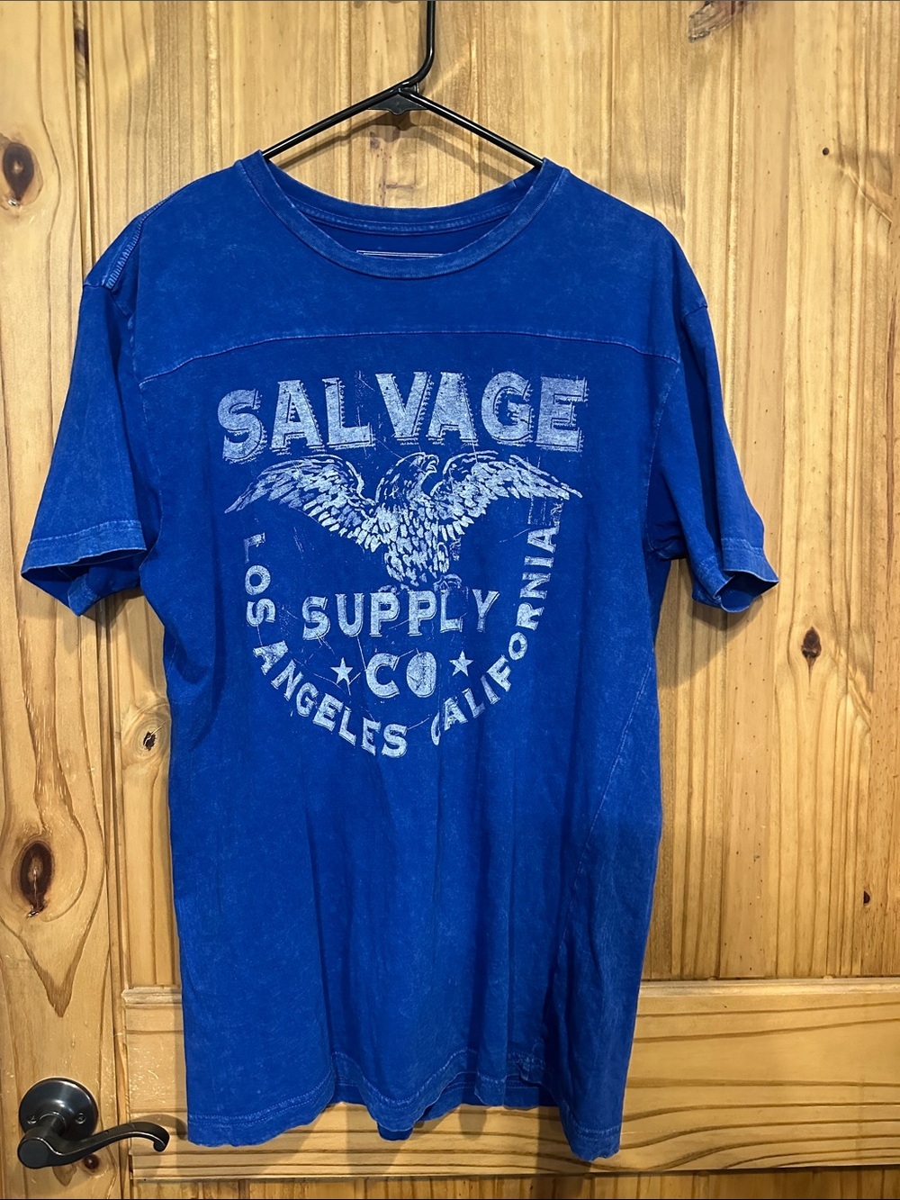 Salvage Blue Eagle Graphic Short Sleeve Tee